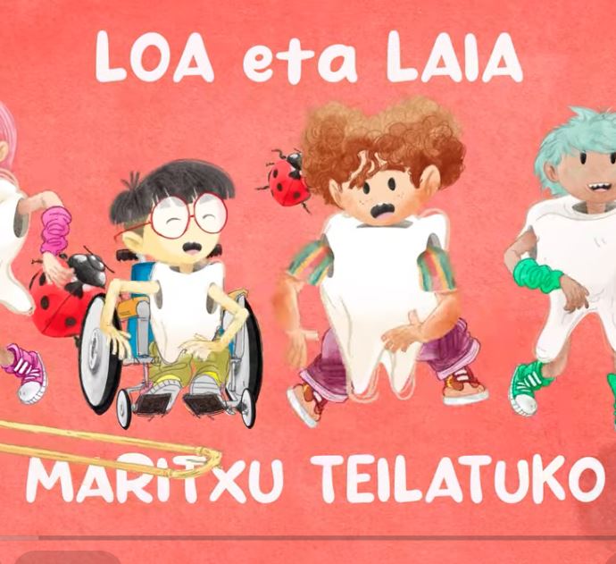 Maritxu Teilatuko abestiaren karatula