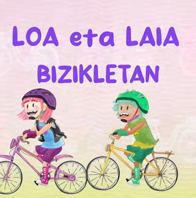 Bizikletan abestiaren karatula