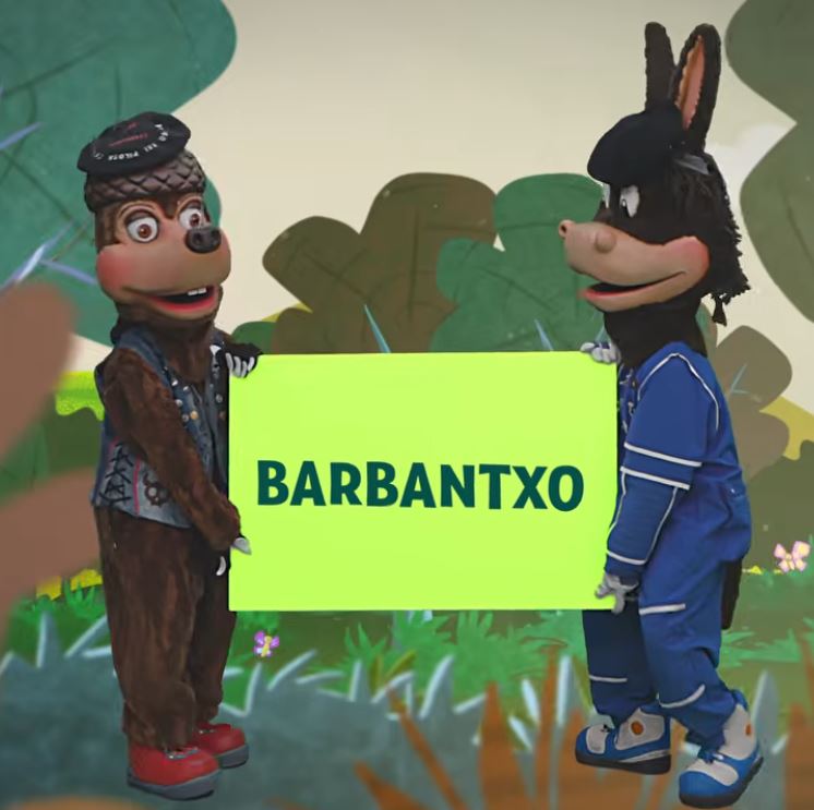 Barbantxo abestiaren karatula