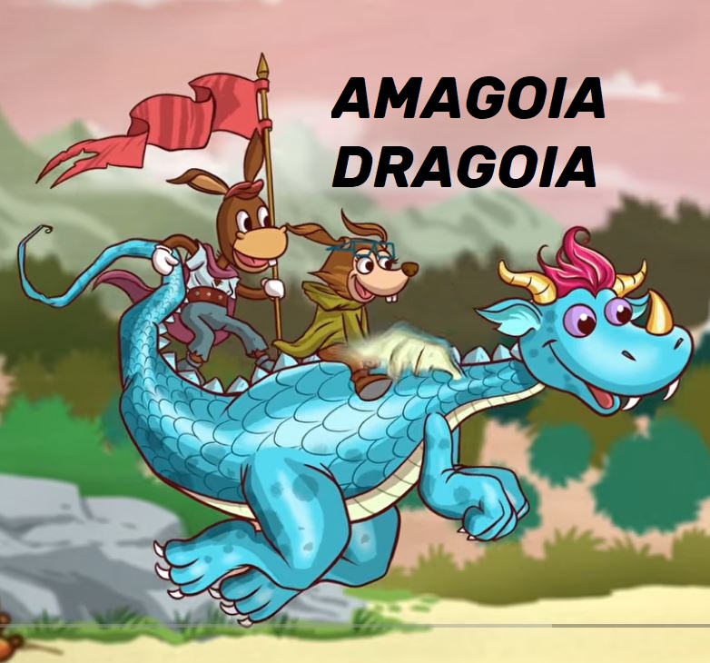 Amagoia Dragoia abestiaren karatula