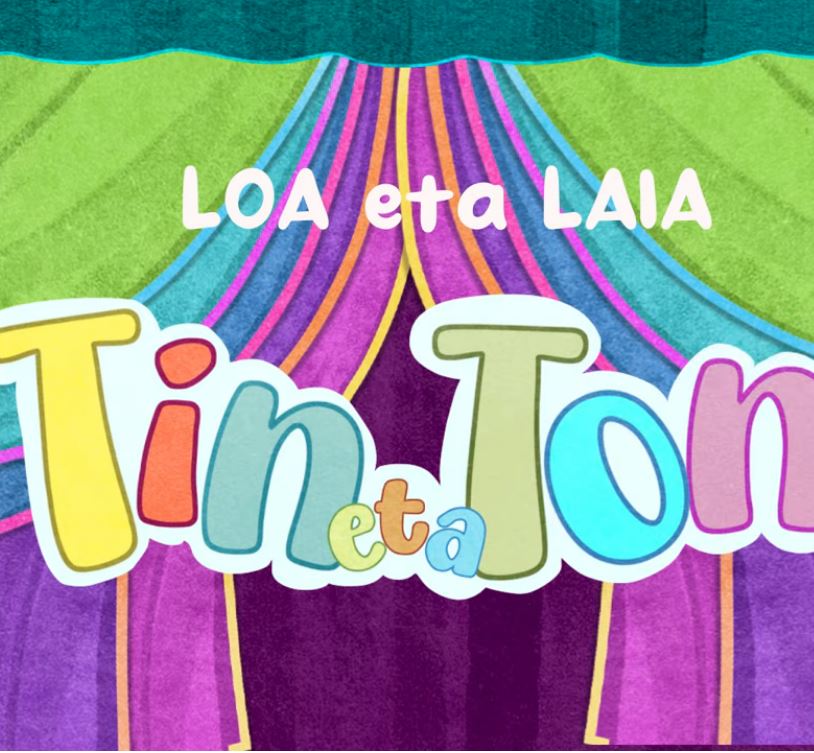 Tin eta Ton abestiaren karatula
