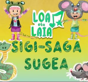 Sigi-saga sugea abestiaren karatula