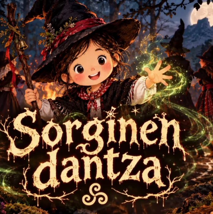 Sorginen dantza abestiaren karatula