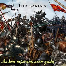 Azken esperantzaren guda (Noain 1521-2021) abestiaren karatula