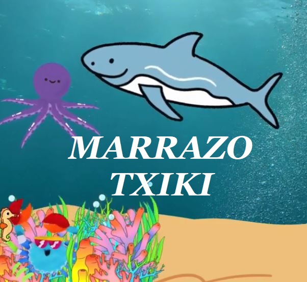 Marrazo txiki abestiaren karatula